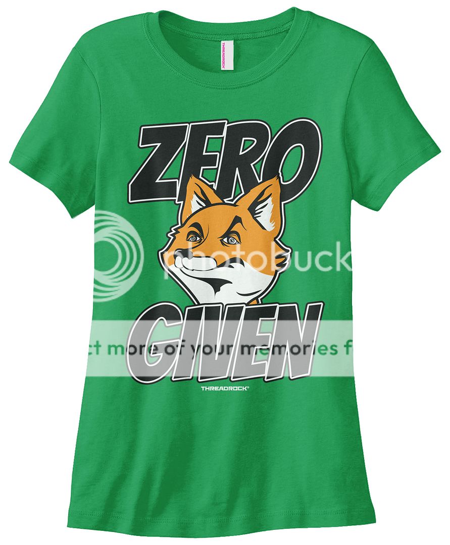 T-shirt Uomo Zero Fox Given Funny Offensive F#cks 100% Cotone - Foto 11